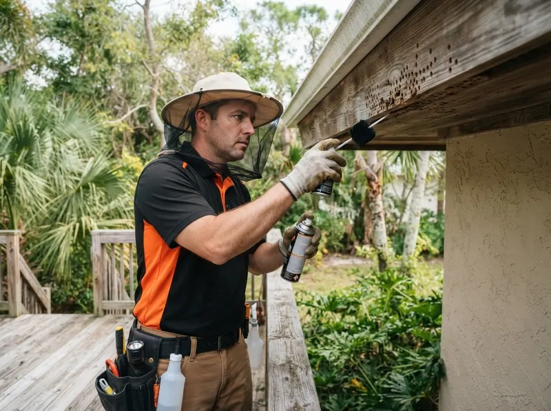 Carpenter Bee and Stinging Insect Removal in Naples, FL